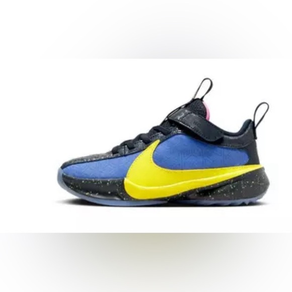 NWB Nike 5 Joker Preschool Kids Little Boy Basketball Shoe Multi Color 13c 13 - Picture 2 of 12